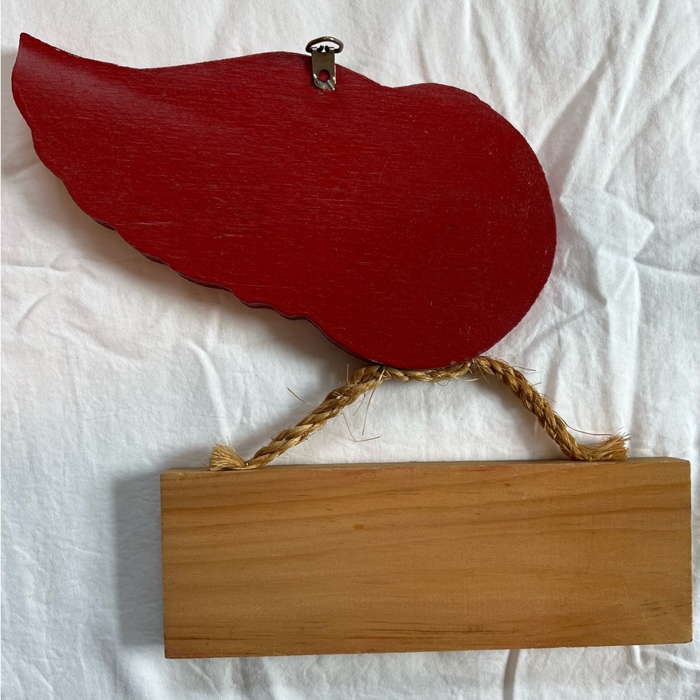 Handmade Detroit Red Wings Sign - Picture 4 of 5